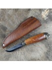"Верный друг", ШХ-15, ніж мисливський кований ручної роботи