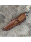 "Верный друг", ШХ-15, ніж мисливський кований ручної роботи