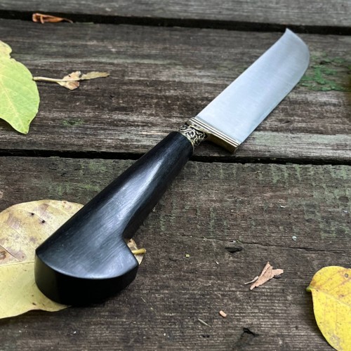 Нож пчак №5, N690, граб