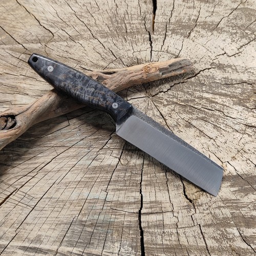 "Сокирка" M, ніж, Х12МФ, карельська береза