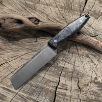 "Сокирка" M, ніж, Х12МФ, карельська береза