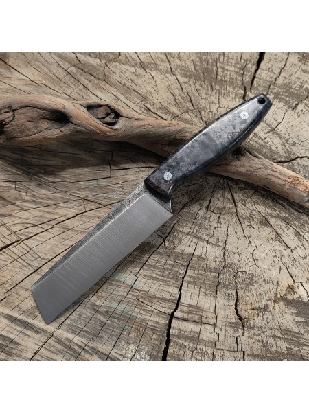 "Сокирка" M, ніж, Х12МФ, карельська береза