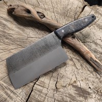 Сокирка кухонна L, Х12МФ, карельська береза 