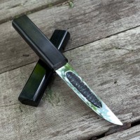 Ніж "Якут YDN" N690 №18, дерев'яні ножни