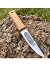 Ніж "ЯКУТ N690, V-029", шкіряні ножни