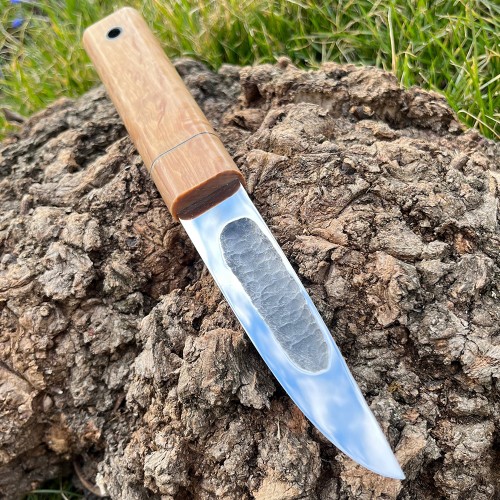 Ніж "ЯКУТ N690, V-032", шкіряні ножни