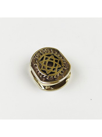 Намистина для браслета (мод. 12), латунь