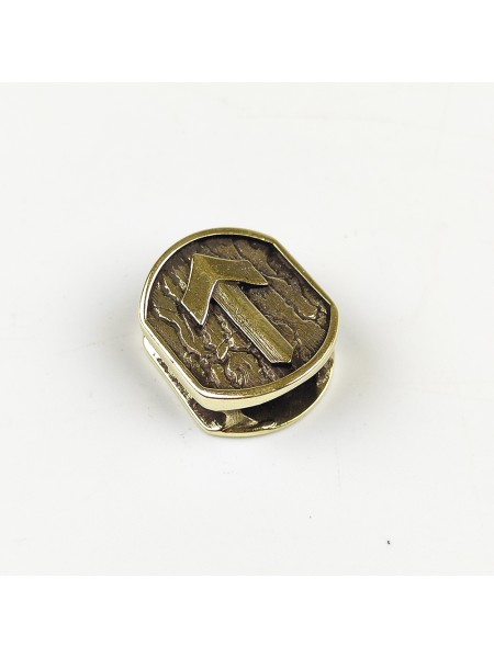 Намистина для браслета (мод. 8), латунь