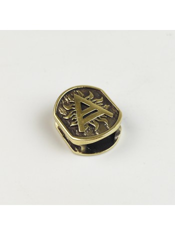 Намистина для браслета (мод. 9), латунь