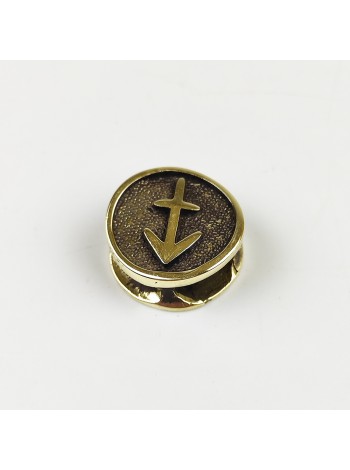 Намистина зодіак "Стрілець" #11, латунь