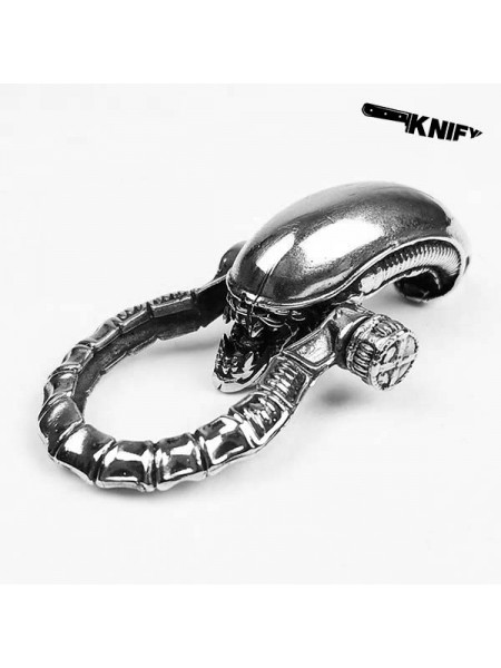 Застібка для браслета "Чужий", біла бронза