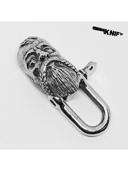 Застібка для браслета "Горець", біла бронза