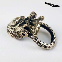 Застібка для браслета "Хижак", латунь