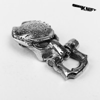 Застібка для браслета "Хижак-2", біла бронза