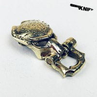 Застібка для браслета "Хижак-2", латунь