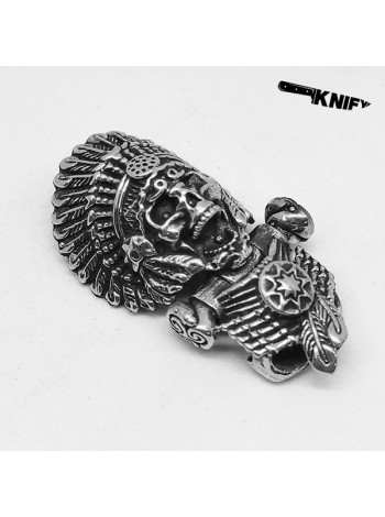 Застібка для браслета "Майя-2", біла бронза