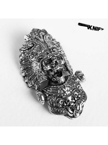 Застібка для браслета "Майя", біла бронза