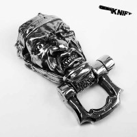 Застібка для браслета "Псих", біла бронза