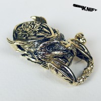 Застібка для браслета "Рись", латунь