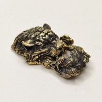 Застібка для браслета "Тигр", латунь