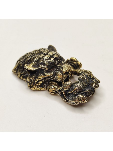 Застібка для браслета "Тигр", латунь