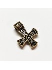 Застібка-підвіска "Хрест", латунь