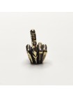 Темлячная бусина (ТБ-47) "F*ck", латунь