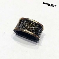 Кільце-проставка для ножа "Боуі", широке, латунь