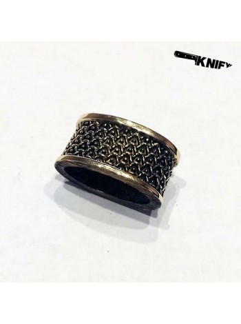 Кільце-проставка для ножа "Боуі", широке, латунь