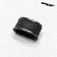 Кільце-проставка для ножа "Боуі", широке, біла бронза