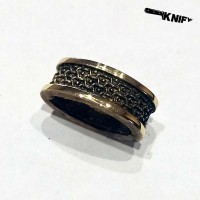 Кільце-проставка для ножа "Боуі", вузьке, латунь