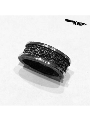 Кільце-проставка для ножа "Боуі", вузьке, біла бронза