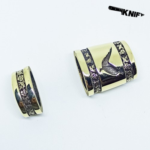 Ножевая пара для финки (ФП-13) "ФАЗАН", бронза