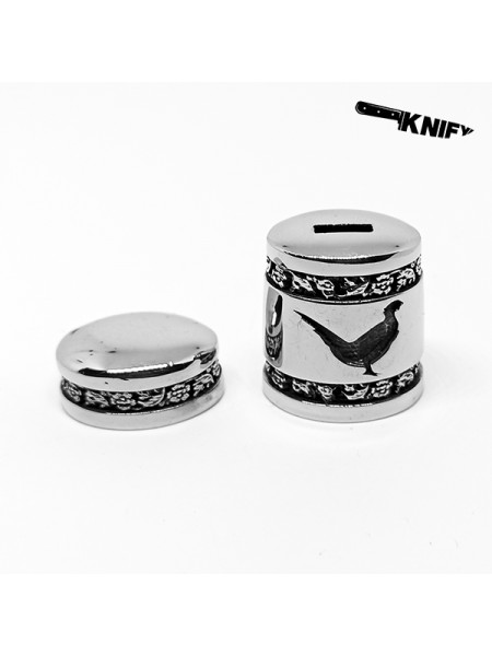 Ножевая пара для финки (ФП-13) "ФАЗАН", нейзильбер