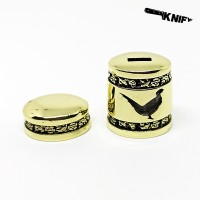 Ножевая пара для финки (ФП-13) "ФАЗАН", бронза