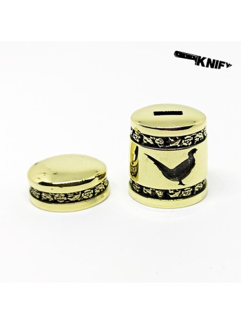 Ножевая пара для финки (ФП-13) "ФАЗАН", бронза