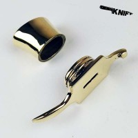 Ножевая пара для финки (ФП-8), латунь (ГФ-8/1 + ТФ-7/1)