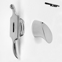 Ножевая пара для финки (ФП-9), белая бронза (ГФ-8/1 + ТФ-9)