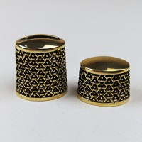 Ножевая пара для финки (ФП-ДЕКО), бронза