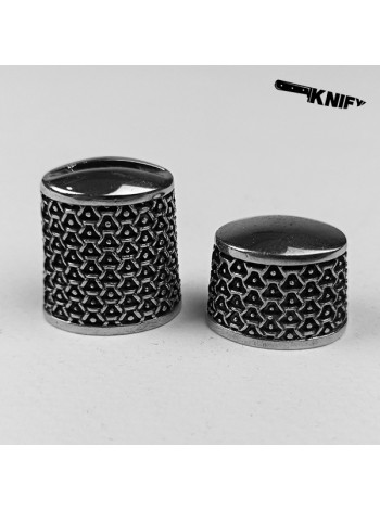 Ножевая пара для финки (ФП-ДЕКО), нейзильбер