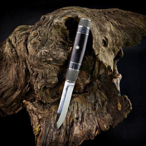 Ножевая пара для финки (ФП-ДЕКО), нейзильбер Ножевая пара для финки (ФП-ДЕКО), нейзильбер