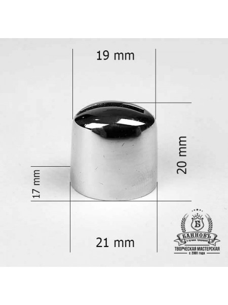 Гарда для финки (ГФ-1) белая бронза