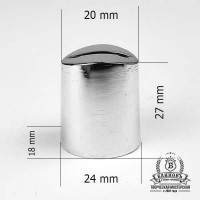 Гарда для финки (ГФ-2) белая бронза