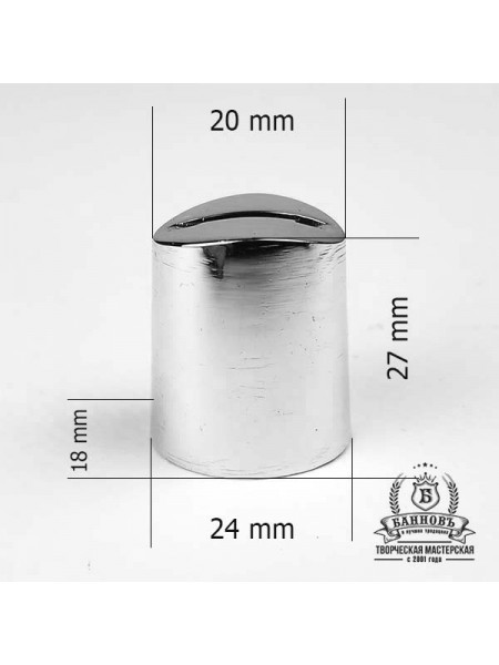 Гарда для финки (ГФ-2) белая бронза