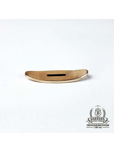 Гарда для финки (ГФ-3/2), латунь Гарда для финки (ГФ-3/2), латунь