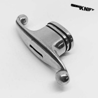 Гарда для финки (ГФ-4) ВИДЕО, белая бронза