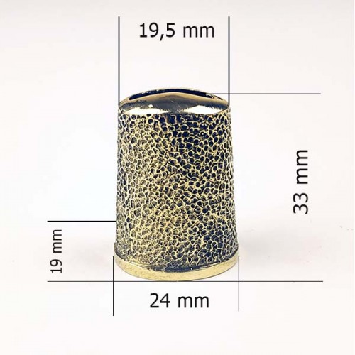 Ножевая пара для финки (ФП-2), бронза Ножевая пара для финки (ФП-2), бронза