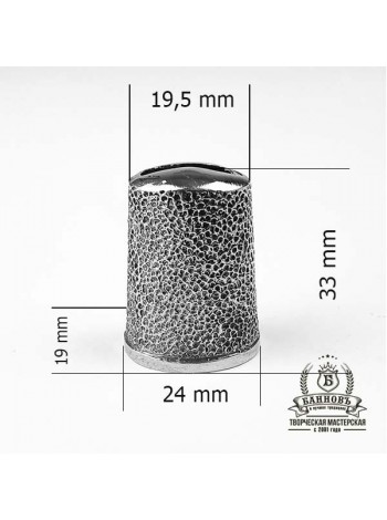 Гарда для финки (ГФ-7), белая бронза