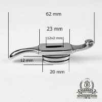 Гарда для финки (ГФ-8) нейзильбер