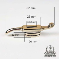 Гарда для финки (ГФ-8) бронза